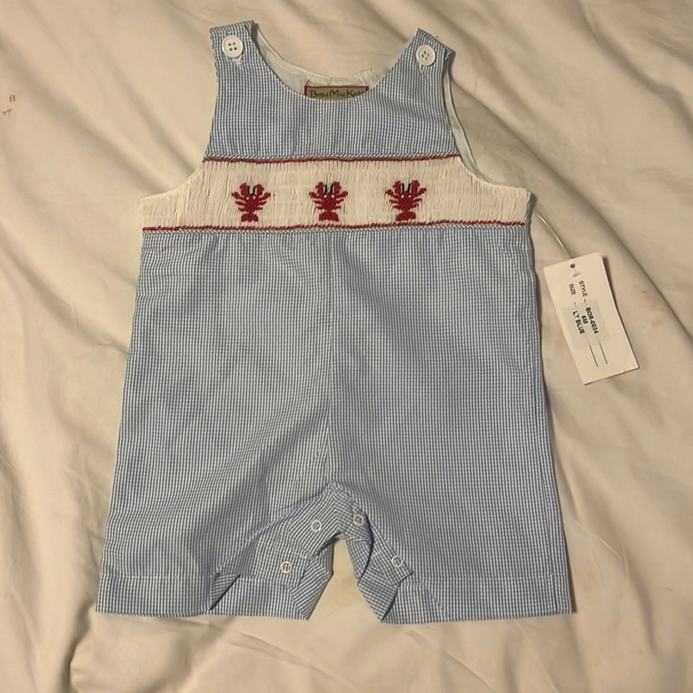 Bella Mia Kids Crawfish/Lobster Shortall
